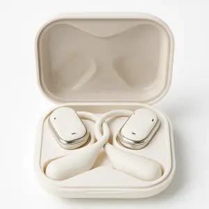 블라우풍트 ENC 이어폰 노이즈캔슬링 오픈형 블루투스 BLP-OE383 아이보리