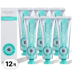 몽주 구취케어 브레스 프레쉬 치약 100g 12개