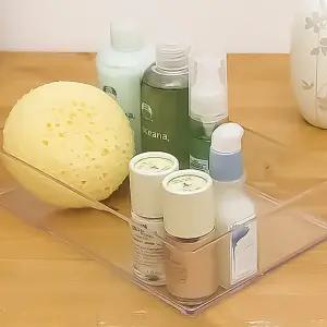 크리스탈 화장품 정리함 화장품 정리대 수납함 보관함 뷰티 정리용품 10호