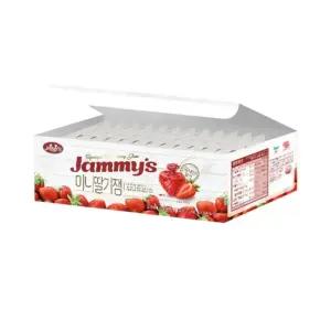 재미스 가성비 대용량 미니 딸기잼 12g 100개입