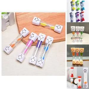 ABM 3분 양치 모래시계 10개 색상랜덤/작은시계/기능시계/쿠킹타이머/게임타이머/욕실타이머/사우나모래시