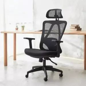 일루일루 코어 타이탄 메쉬 사무용 컴퓨터 게이밍 인체공학 학생용 의자 통풍 좋은