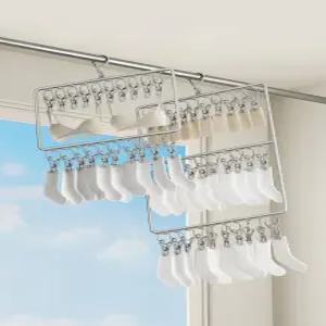 양말걸이 스텐빨래집게 양말 집게 건조 건조대