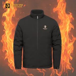 블랙야크 S-네오발열자켓 겨울 점퍼 보온 방한 동계 야외 패딩 추동복 근무복 보조배터리선택