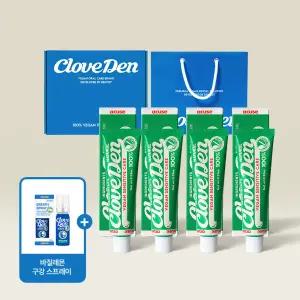 비건 치약 선물구성 센서티브 100g x 4개 + 스프레이 1개