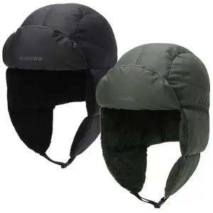 [블랙야크](강남점)25년 겨울신상 남성/여성 공용 트레킹/등산 방한모 귀달이 퍼안감 볼패딩트루퍼 2BYH...