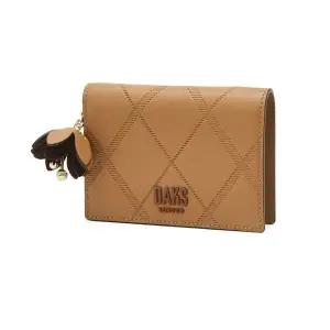 갤러리아 DCWA5F823 닥스 [지폐수납가능] 베이지 소가죽 2단 카드지갑