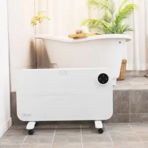 따뜻한 전기난로 전기히터 소형 가정용 사무실용 욕실