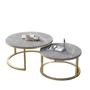세라믹 원형 테이블 둥근 오피스 커피 라운드 거실 모던 가정용 식탁 슬레이트 카페 탁자