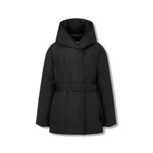 [롯데백화점]보브 후디드 오버 핏 벨티드 다운 점퍼 7155417008