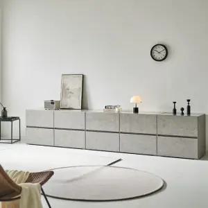 라온 E0 광폭 LPM 거실장 3000 세트