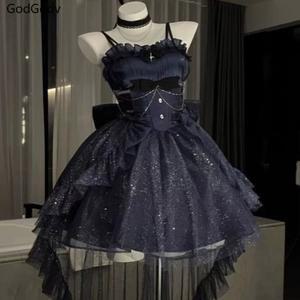 원피스 로리타 의류 파티 코스프레 빈티지 세트 드레스 코스튬 의상 프랑스 리본 프릴 레이스 공주