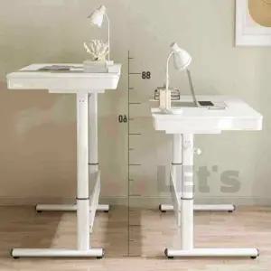 레츠 높이조절 1인책상 티탁자 거실탁자