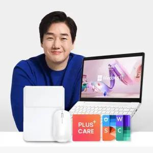 [베이직스]베이직북14 프로 16/512GB 윈도우11 노트북 가득패키지 (2024한컴오피스+파우치+마우스+ AS 2년)