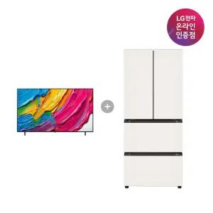 LG QNED AI TV + LG 디오스 오브제컬렉션 김치톡톡 (75QNED75AEA + Z408MEEF23)
