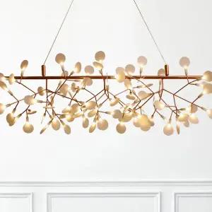 벚꽃조명 벚꽃일자 꽃잎 식탁등 주방등 카페 인테리어 조명