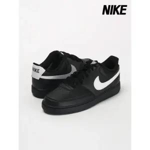 [아웃도어스/나이키]나이키 운동화 코트 비전 로우 남성 블랙 화이트 FZ0630-010