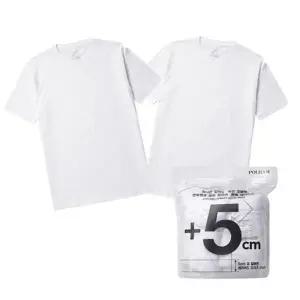 [폴햄](천안아산점)신학기(한정특가)/순면 /면/100%/이너용/레이어드반팔티 1팩에 2장들어있는 패키지...