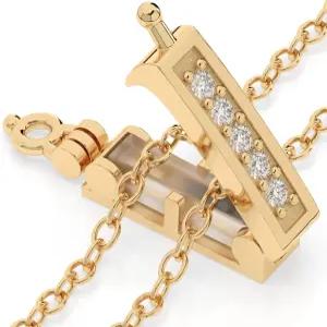 인피니티 클립 목걸이 짧게 해주는 장치 얇은 체인용 1개 라지 18k 골드 도금 황동 길이 조절 및 레이어링