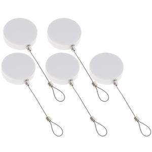 5개 도난 방지 로프 박스 접이식 케이블 와인더 스틸 와이어 케이스 VR 디스플레이 보안 코드 자동 되감기