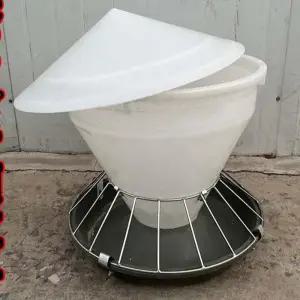 닭 자동급여기 농장 18구 그물망 모이 급식기