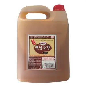 한강식품 진사댁 재래식 옛날 조청 3kg 1개 식사 집밥 중식 혼밥 일식 간편요리