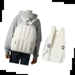 여자백팩 도톰 패딩 캐주얼백팩 여성가방 데일리 여행배낭