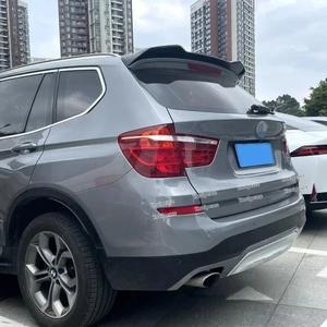 BMW 호환 F25 X3 루프 스포일러 2011 ABS 유광 블랙 리어 트렁크 립 바디 키트 액세서리
