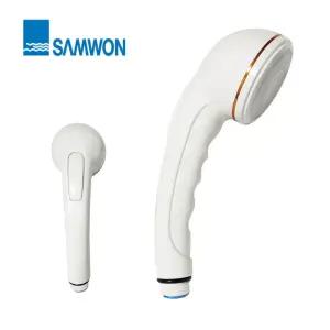 삼원 스위치 절수 화이트 샤워헤드 샤워헤드 수도용품 수전용품 수도