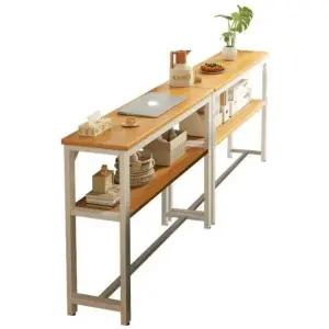 좁고긴 슬림 틈새 테이블 수납 폭좁은 선반 침대뒤 쇼파뒤 사이드