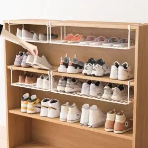 현관 틈새 신발정리대 슈즈렉 언더선반 철제 신발장 현관 신발장