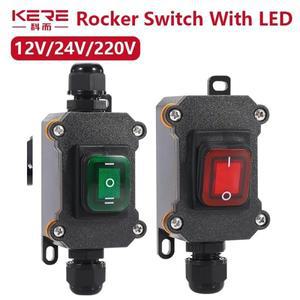 방수 배 타입 스위치, 전기실 외부 암페어 박스, 2 기어 IP65, 220V, 24V, 16A, 30 A레인 프루프