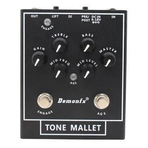 Demonfx Tone Mallet Bass Station Amps 프리앰프/일렉트릭 베이스용 DI 페달 고퀄리티NEW