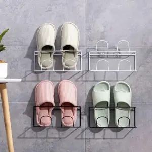 실내화 슬리퍼 꽂이 걸이 붙이는 정리대 욕실화 욕실화걸이 슬리퍼거치대