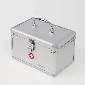 알루미늄 잠금장치 구급함 구조대 가정용 2단구급상자