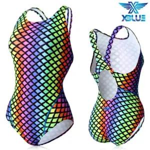 XBLUE 여자 원피스 수영복 N112246 실내수영복세트