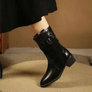 스웨이드웨스턴부츠 겨울부츠9902 WCFE408