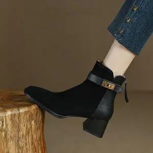 515 스웨이드 여성부츠 겨울부츠 앵클 WB34995