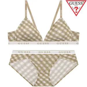 [게스언더웨어]글로벌 G로고 패턴 여성 브라렛팬티세트 BR(GDWBR124)