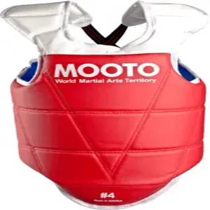 무토 코리아 태권도 리버서블 가슴 보호대 승인 보호 장비 MMA TKD (3_M)