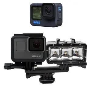 [룽스]LED 조명 마이크 GOPRO10 고프로9 고프로10