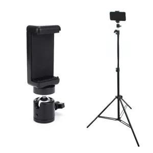 핸드폰 홀더 볼헤드 마운트 스탠드 삼각대 헤드 거치대 촬영 카메라 DSLR