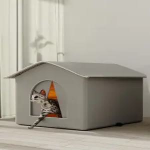 길고양이 겨울집 방수 방풍 보온 강아지 급식소 난방 쉼터 따뜻한