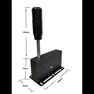 PC USB 레이싱 게임 Thrustmaster T300RSGT T500 용 순차 시프터 H 기어 시프트 SIM Logitech G25 G27 G29