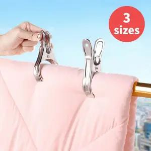 스텐 빨래집게 이불집게 강력집게 소형 대형 집게 중형빨래집게