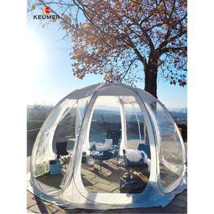 몽골 텐트 캐토피 투명 캠핑용 원터치 바라막이 우레탄 3 5명 비닐 그늘막 주차텐트