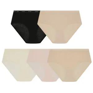 [수아팜] 주니어 여아 찰랑 에어홀 모달 팬티 5매.