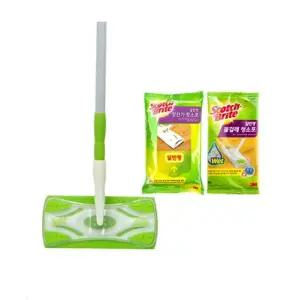3M 막대걸레 표준형 세트 (정전기 10매+물걸레 1매) 스카치브라이트