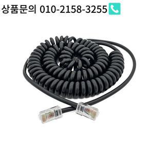 RJ45 케이블 스프링 연장 산업용 8코어 PVC 곡선 플러그