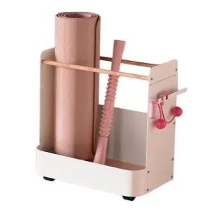 요가매트 거치대 홈트 보관함 정리함 운동 폼롤러 매트 수납 정리대